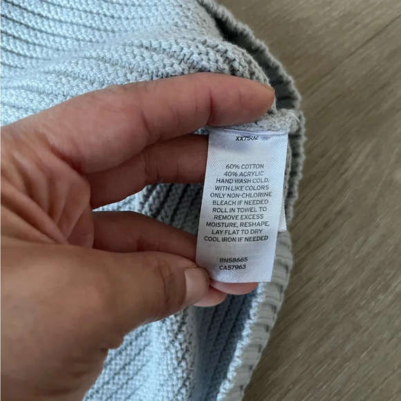 Melrose and Market Cotton Mock Neck Knit Sweater SZ XL - Picture 6 of 7